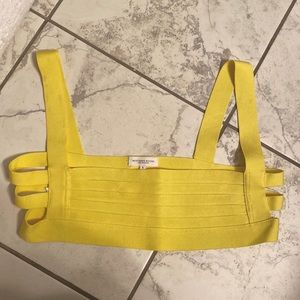 Mistress Rocks • Yellow Bra Top • LG